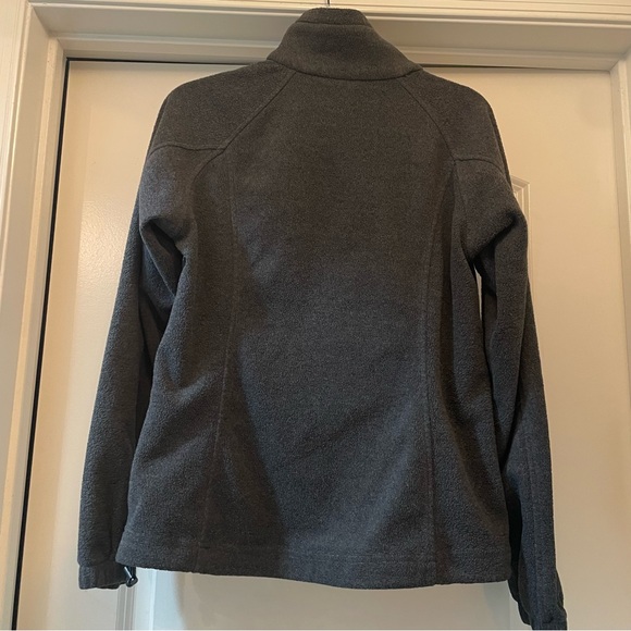 Columbia faux shearling zip up sweater jacket size Medium - Picture 8 of 9